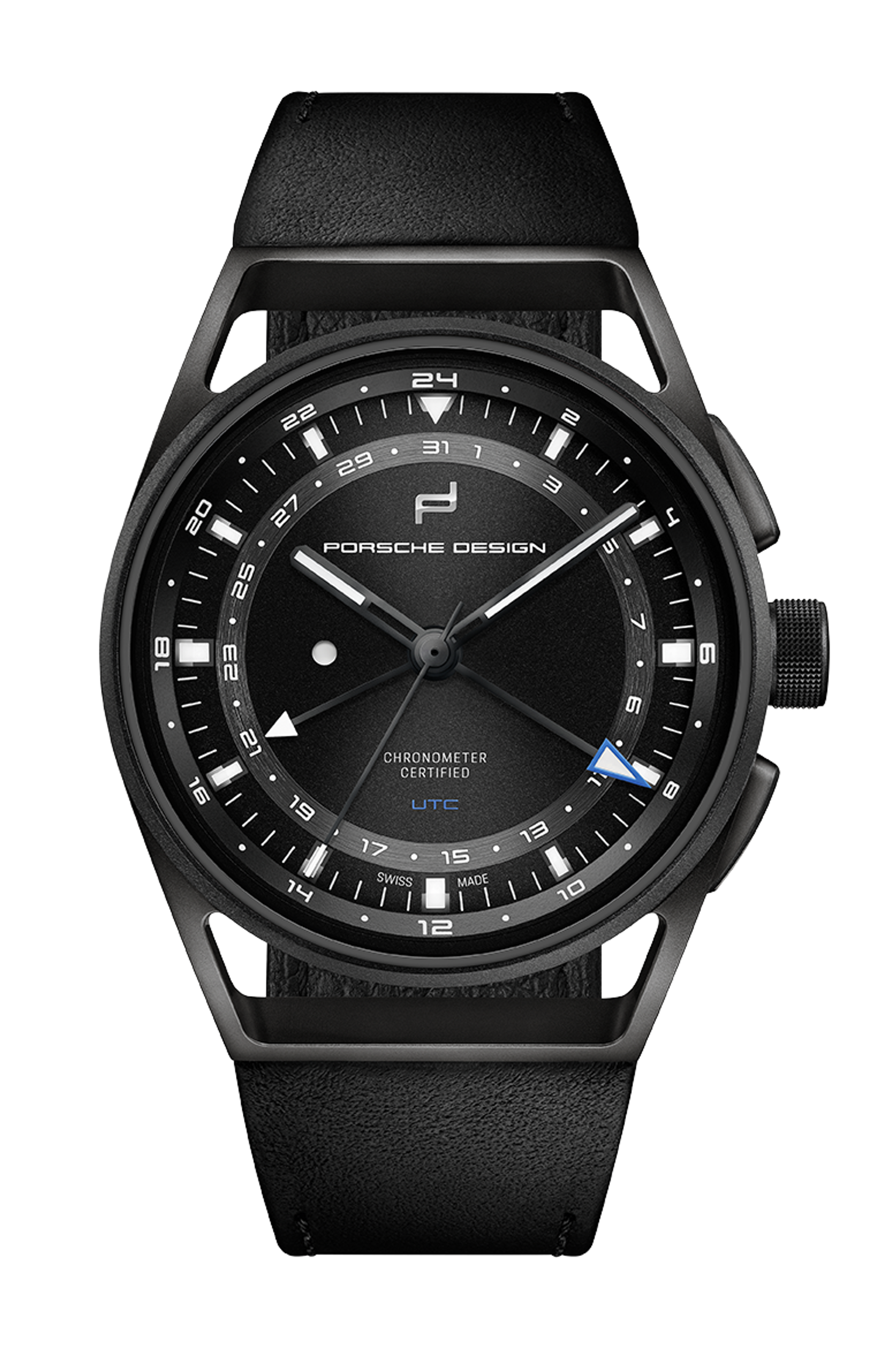 Shows Picture of 210902_1919_Globetimer_UTC_Black_Leather_FRO_W_rgb.png
